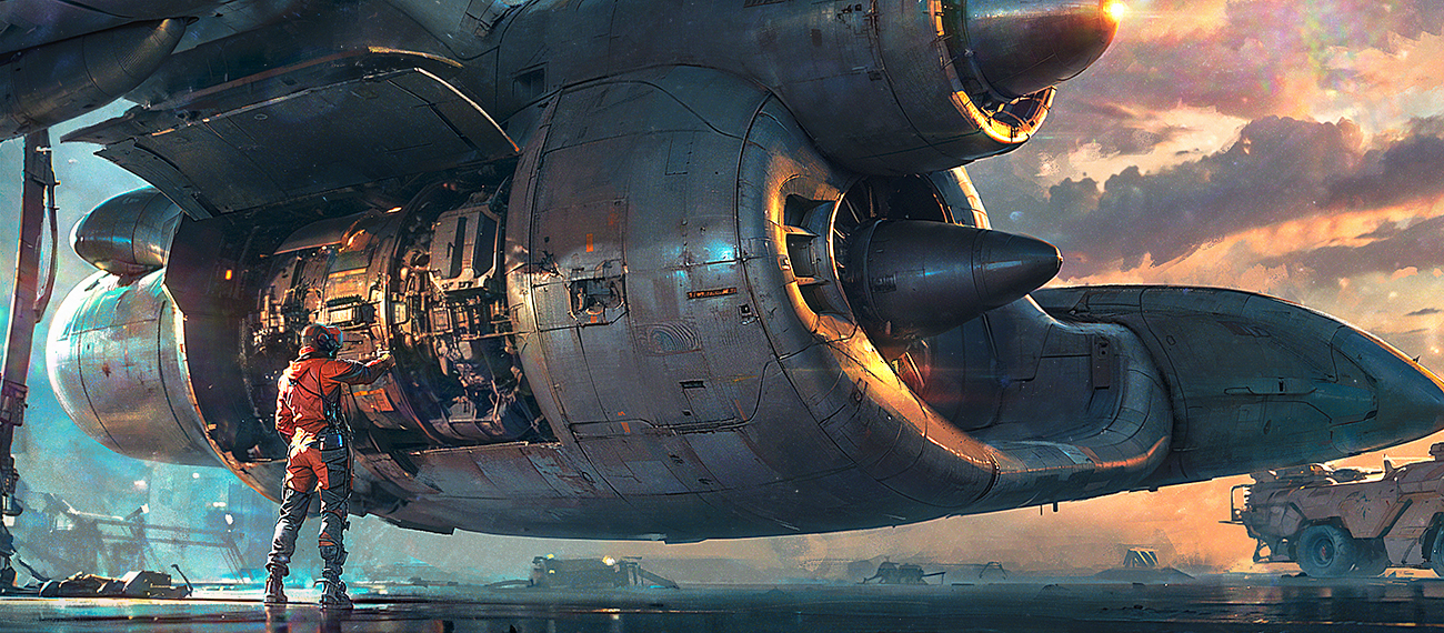 Концепт-арт к главе 1: Аномальный сигнал